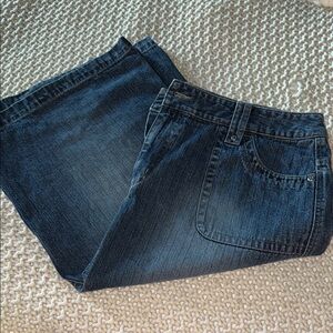 Dark Blue Denim Skirt